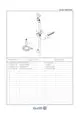 Kludi Brause-Set mit Wandhalter, Gleiter, Handbrause und Brauseschlauch, dargestellt in einer schematischen Explosionszeichnung.